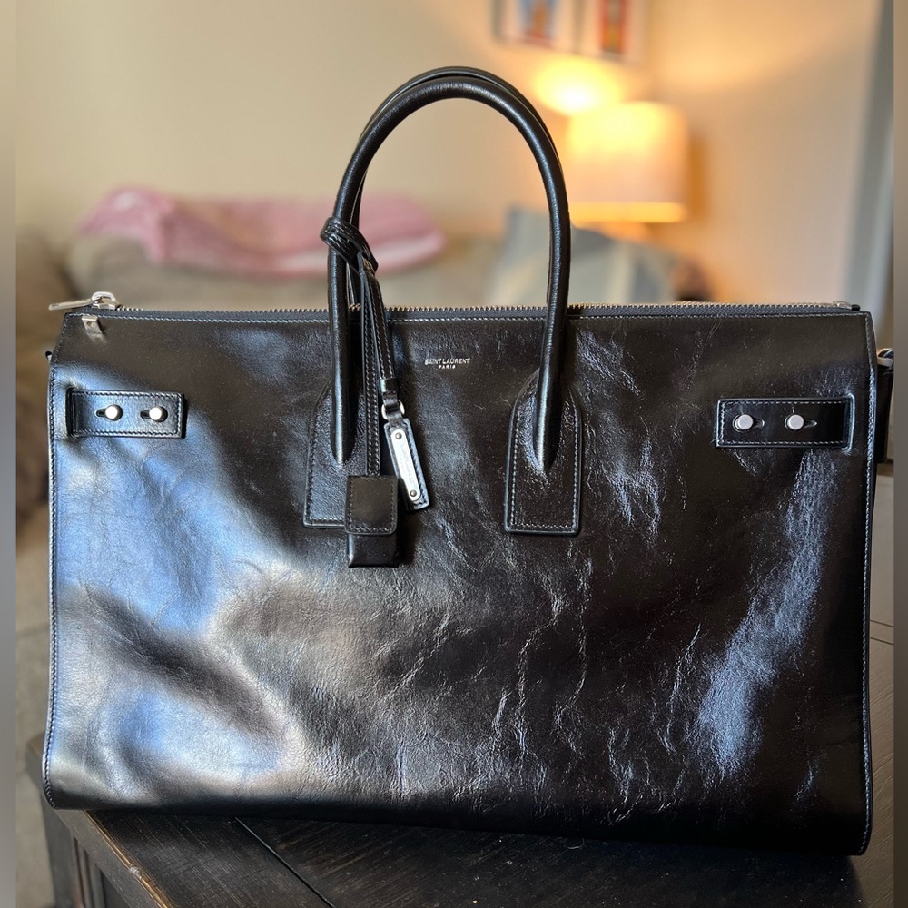 New! Ysl Saint Laurent sac de jour duffle